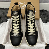 Authentic Christian Louboutin Woven sneakers 8.5UK 42.5 9.5US