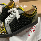 Authentic Christian Louboutin Multi mesh spikes sneakers 6UK 40 7US