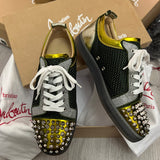 Authentic Christian Louboutin Multi mesh spikes sneakers 6UK 40 7US