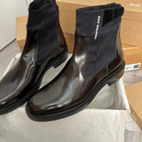 Authentic DIOR Dark Brown Sock Leather Boots 10UK 44EU 11US