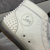 Authentic Christian Louboutin Gomme Embossed Leather Sneakers 7.5UK 41.5 8.5